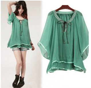 100% Cotton / Polyester / Georgette, S to XXL